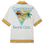 カサブランカ Afro Cubism Tennis Club Short Sleeve Silk Shirt アフロ キュビズム テニス クラブ ショートスリーブ シルクシャツ 画像