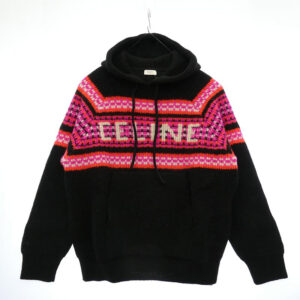 セリーヌ 22AW 2AC23579S Ski Jacquard Hooded Wool Knit Hoodie 買取実績