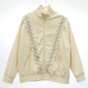 セリーヌ 23SS 2Y73A121O.01XD Embellished Jersey Track Jacket ジャージ トラックジャケット スタッズ ビジュー ブルゾン 買取実績 画像