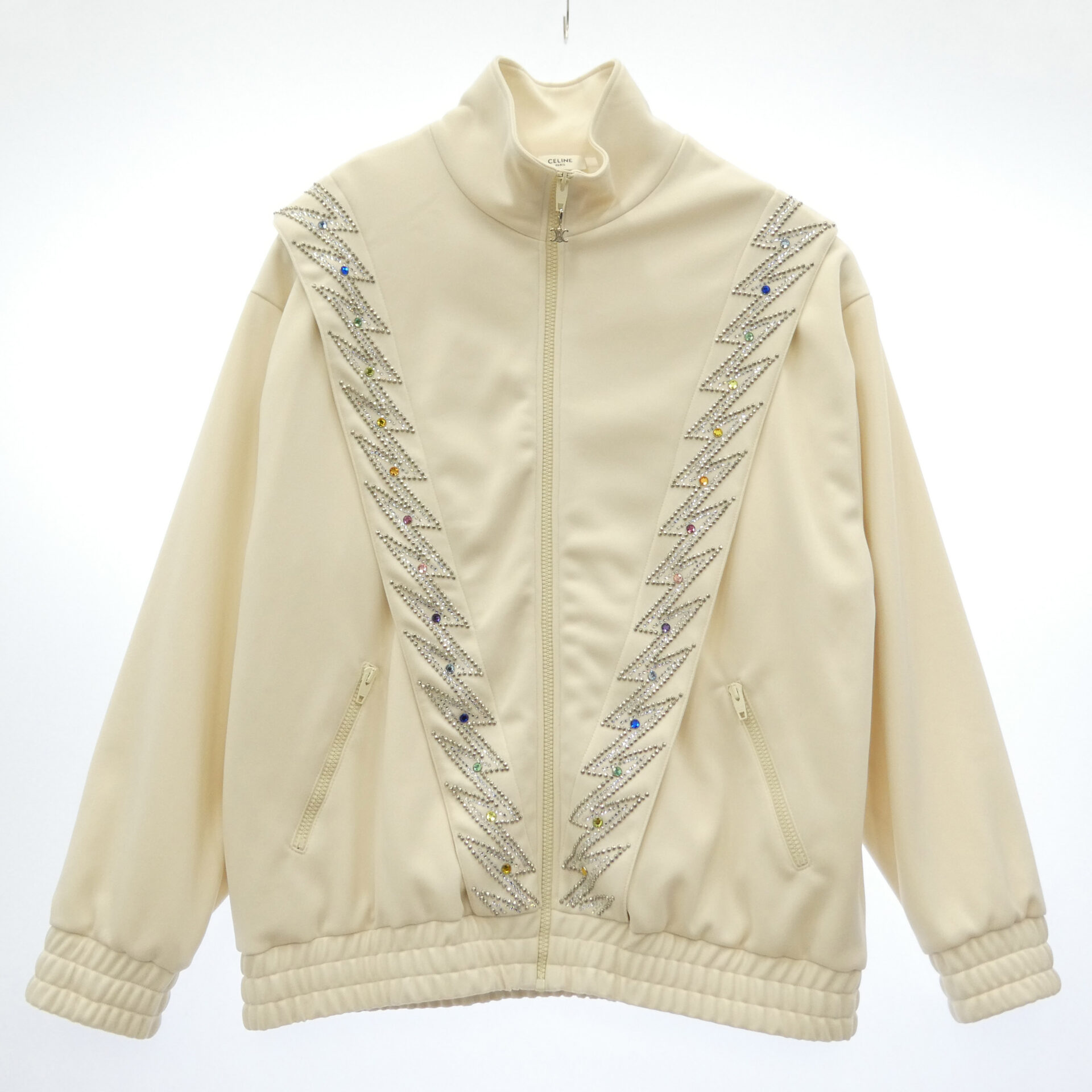 セリーヌ 23SS 2Y73A121O.01XD Embellished Jersey Track Jacket 買取実績