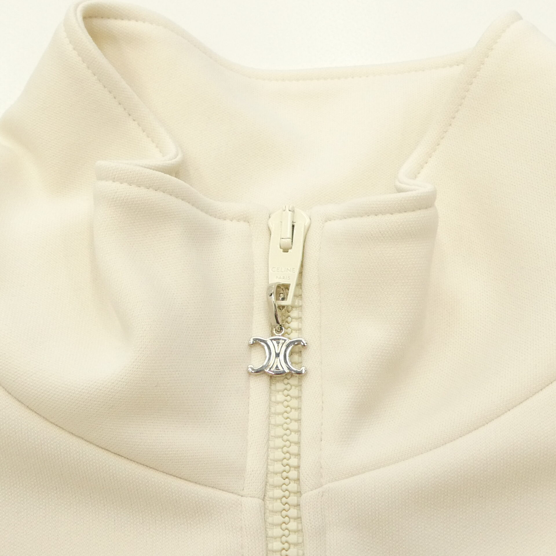 セリーヌ 23SS 2Y73A121O.01XD Embellished Jersey Track Jacket ジャージ トラックジャケット スタッズ ビジュー ブルゾン 買取実績 画像