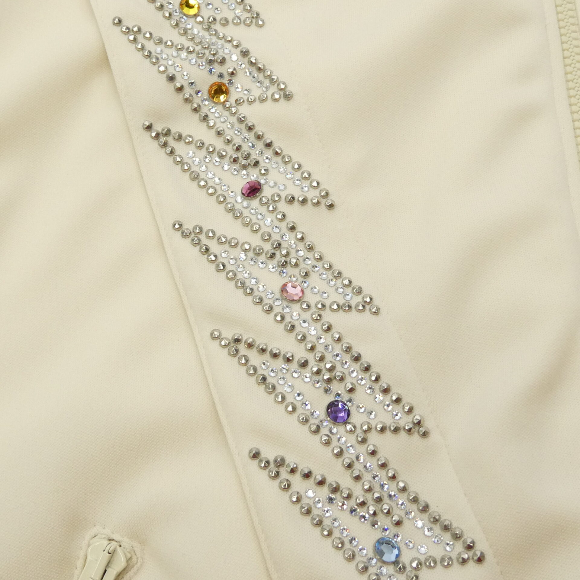 セリーヌ 23SS 2Y73A121O.01XD Embellished Jersey Track Jacket ジャージ トラックジャケット スタッズ ビジュー ブルゾン 買取実績 画像