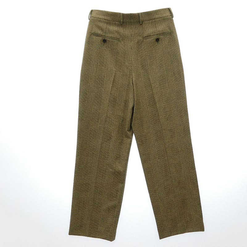 セリーヌ 2P555983N Skate Pants Prince Of Wales Check Wool スケートパンツ プリンスオブウェールズ チェック ウール スラックス 買取実績 画像
