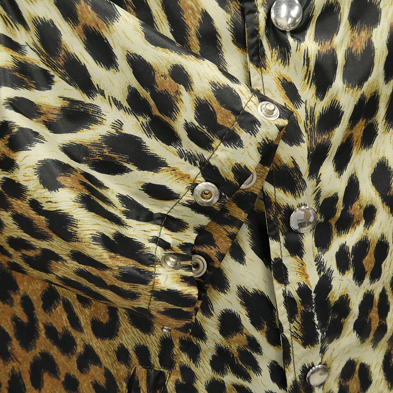 セリーヌ 2W181853I windbreaker blouson in printed nylon レオパード 総柄 ウィンドブレーカー シャツ ブルゾン プリント ナイロン ジャケット 買取実績 画像