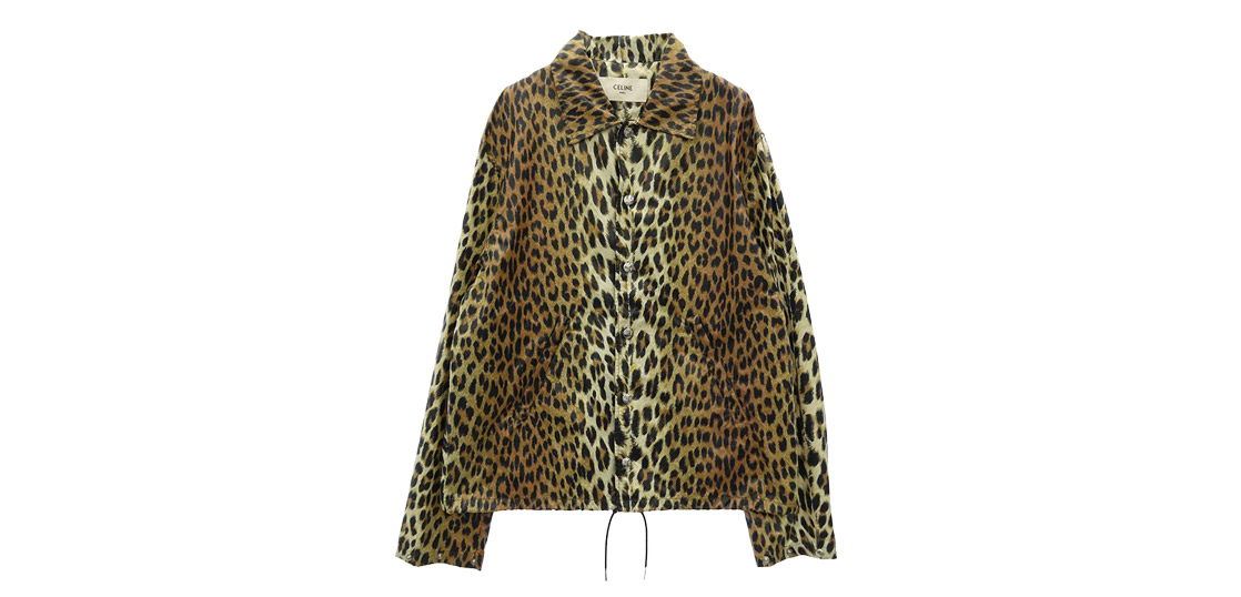 セリーヌ 2W181853I windbreaker blouson in printed nylon 買取実績