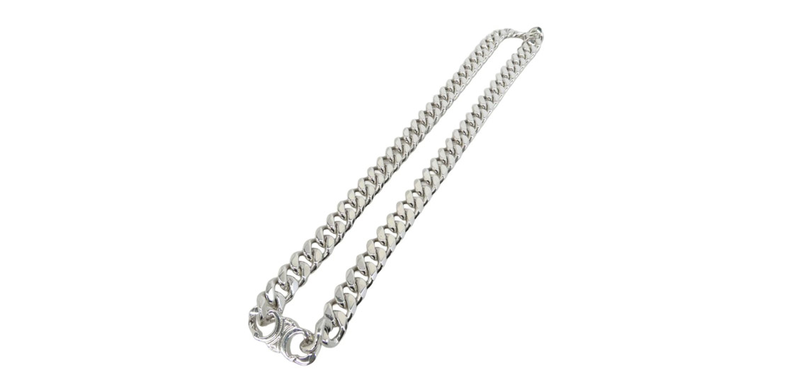 セリーヌ 460JF6BRA トリオンフ グルメット チェーン ネックレス 買取実績