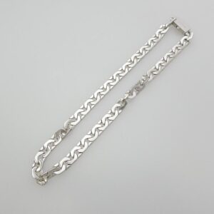 セリーヌ 461EE6SIL Mesh Necklace in Sterling Silver with Rhodium finish 買取実績