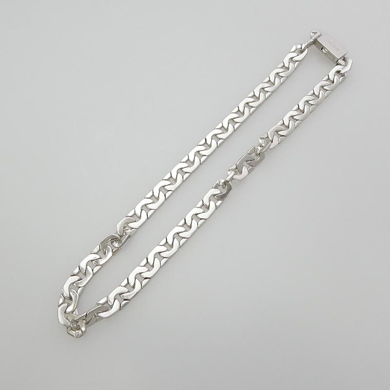 セリーヌ 461EE6SIL Mesh Necklace in Sterling Silver with Rhodium finish 買取実績