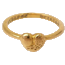 22K バブルガム ハート リング 画像
