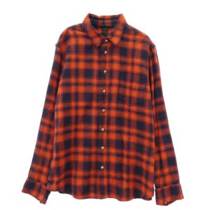 クロムハーツ（原本無） Loose Ends Cross Leather Patch Check Shirt 買取実績