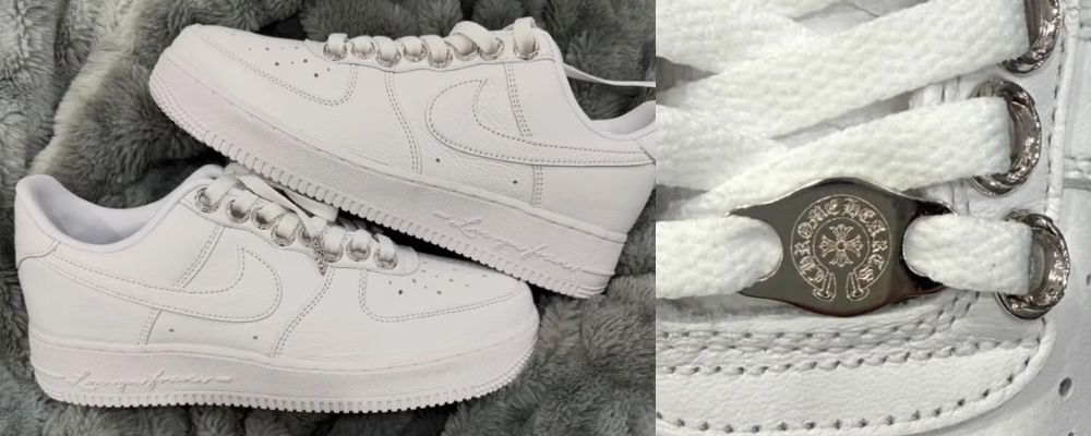 クロムハーツスニーカーライン：Chrome Hearts × NOCTA × Nike Air Force 1 Low画像