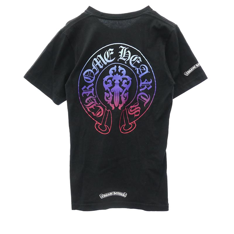 クロムハーツ（原本無） VINE DAGGER グラデーション ヴァインダガー ホースシュープリント ポケット付 Tシャツ 半袖カットソー 買取実績 画像