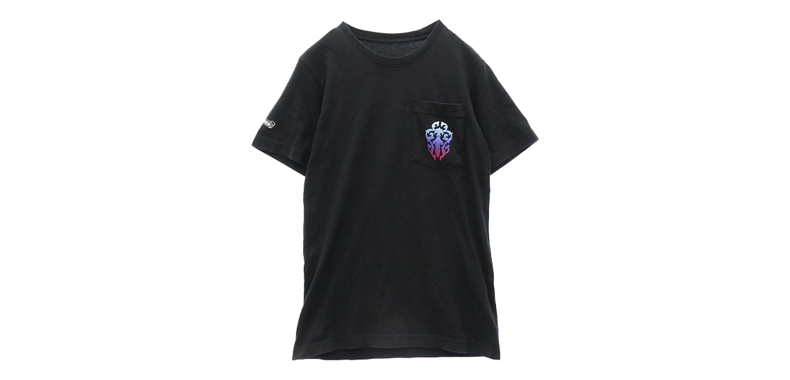 クロムハーツ（原本無） VINE DAGGER グラデーション ヴァインダガー ホースシュープリント ポケット付 Tシャツ 半袖カットソー 買取実績