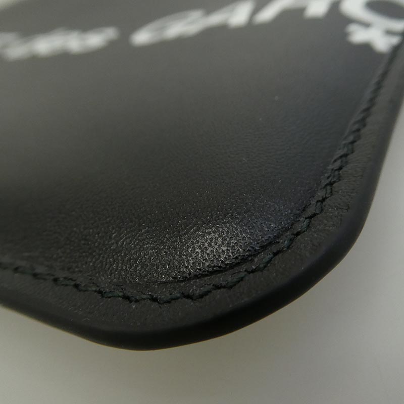 コムデギャルソン SA5100HL HUGE LOGO Wallet ヒュージ ロゴ ウォレット レザー ポーチ クラッチバッグ 買取実績 画像