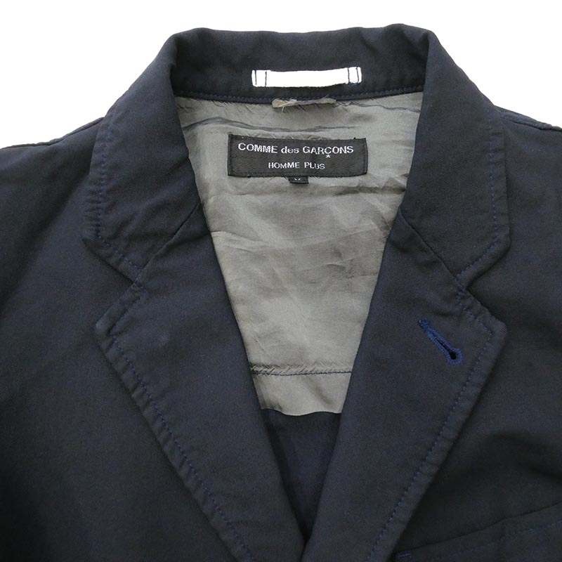 コムデギャルソンオムプリュス 13AW PL-J036 エステル縮絨 ポリ縮 ロング ジャケット 買取実績 画像