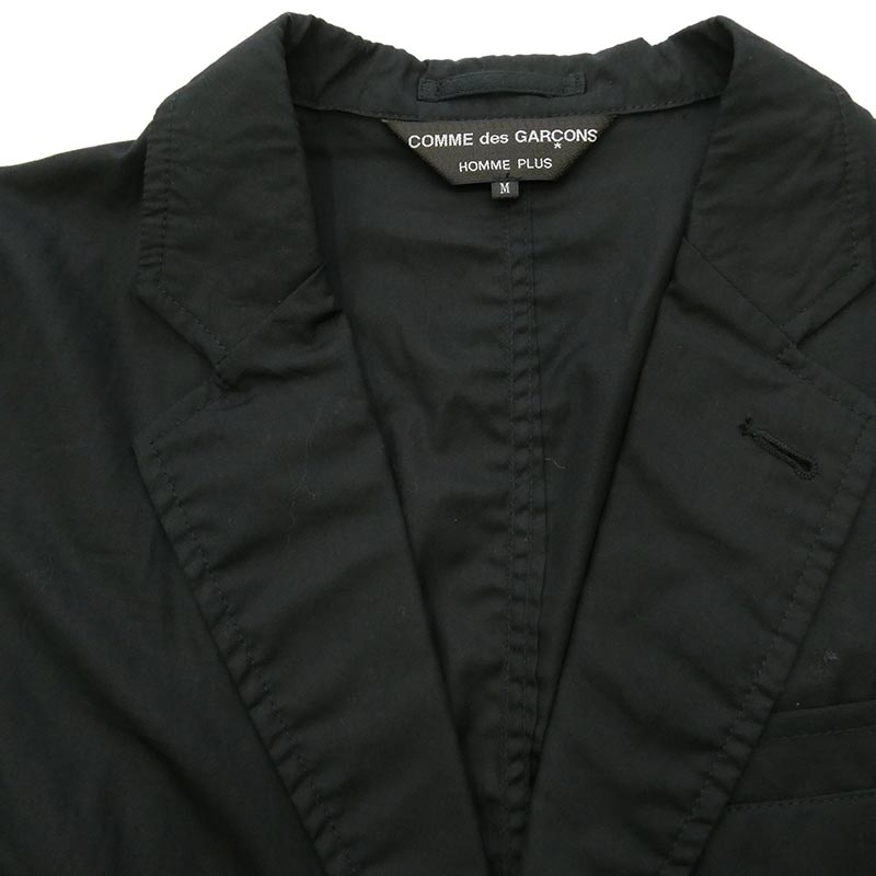 コムデギャルソンオムプリュス 20ss PE-J075 フリル切替 燕尾 ジャケット 買取実績 画像