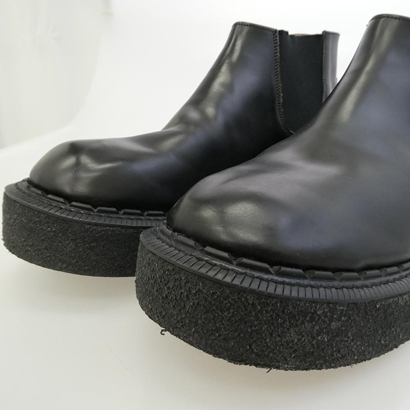 コムデギャルソンオムプリュス × George Cox ジョージ コックス 26SS PQ-K102 Chelsea Boot ラバーソール サイドゴア チェルシー ブーツ 買取実績 画像