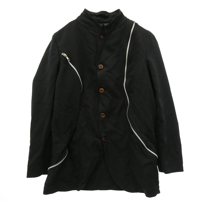 コムデギャルソン FQ-J510 SHIRT シャツ エステル縮絨 ポリ縮 ジップ テーラード ジャケット 買取実績