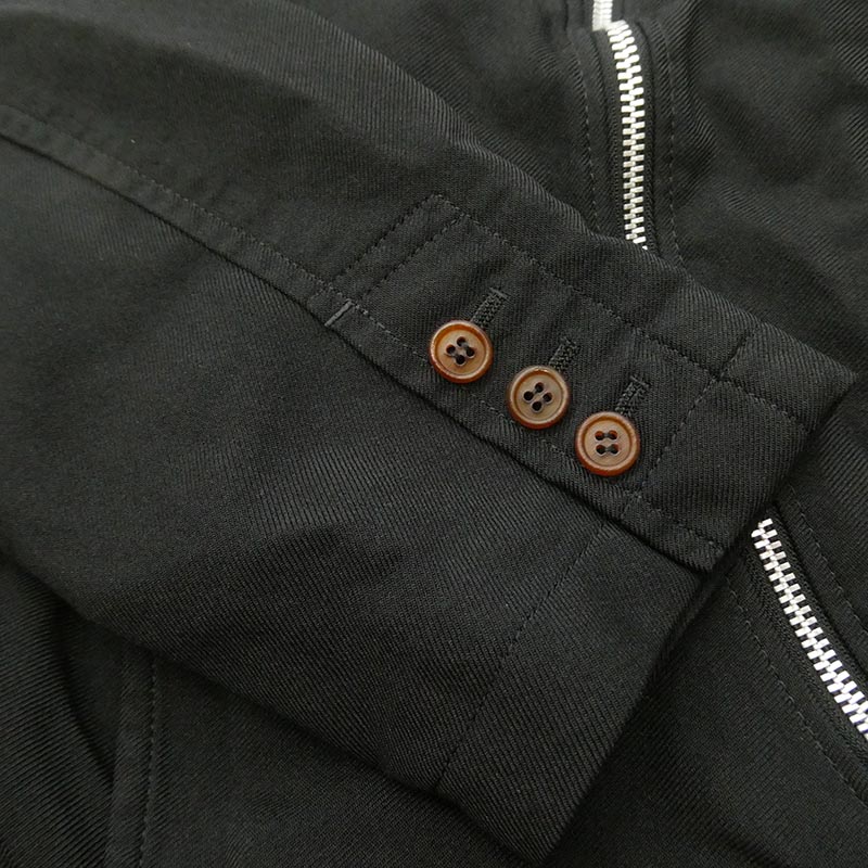 コムデギャルソン FQ-J510 SHIRT シャツ エステル縮絨 ポリ縮 ジップ テーラード ジャケット 買取実績 画像