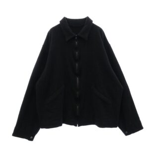 コモリ 24AW A03-01014 縮絨ウール ジップショートジャケット ブルゾン 買取実績