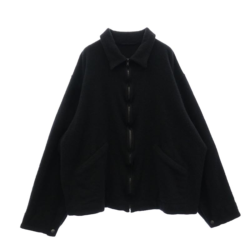 コモリ 24AW A03-01014 縮絨ウール ジップショートジャケット ブルゾン 買取実績