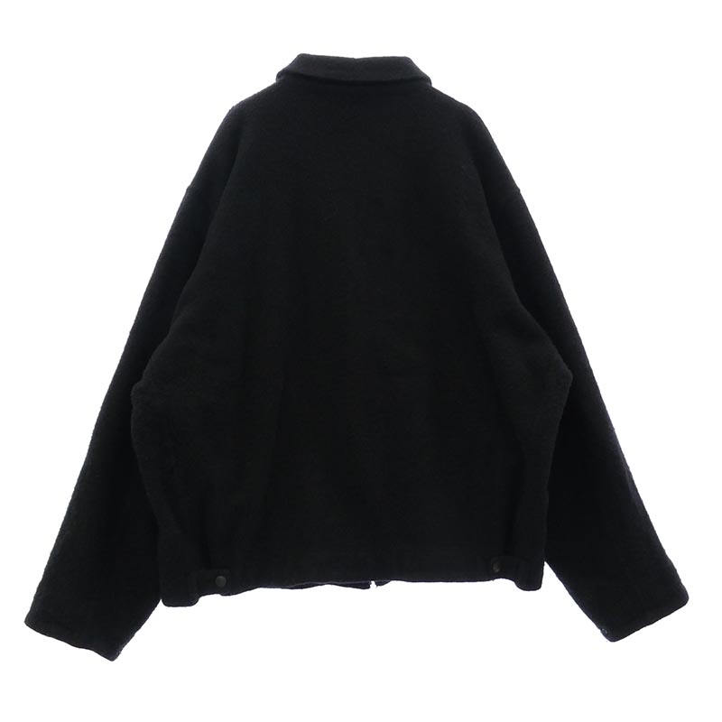 コモリ 24AW A03-01014 縮絨ウール ジップショートジャケット ブルゾン 買取実績 画像