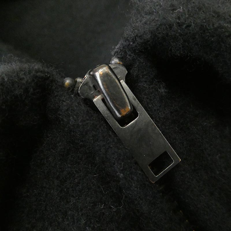 コモリ 24AW A03-01014 縮絨ウール ジップショートジャケット ブルゾン 買取実績 画像
