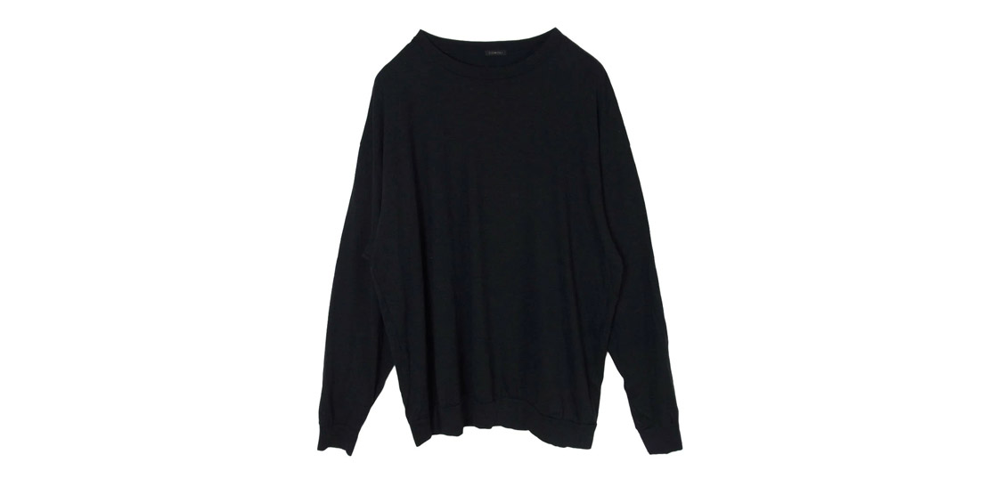 コモリ 24AW A03-05009 ウール天竺長袖クルー 買取実績