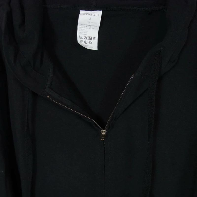 コモリ 26SS D01-05039 JERSEY ZIP PARKA ジャージ ジップ パーカー 買取実績 画像