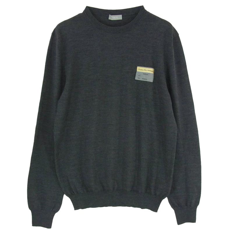 ディオール 19AW 923M649AT938 ビジター パッチ クルーネック ニット 買取実績