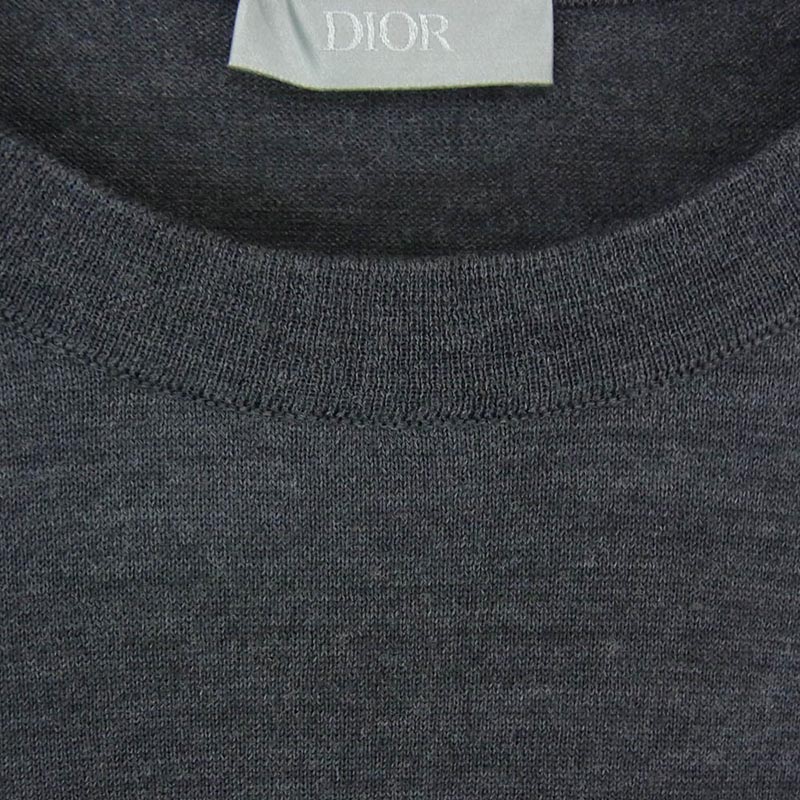 ディオール 19AW 923M649AT938 ビジター パッチ クルーネック ニット 買取実績 画像