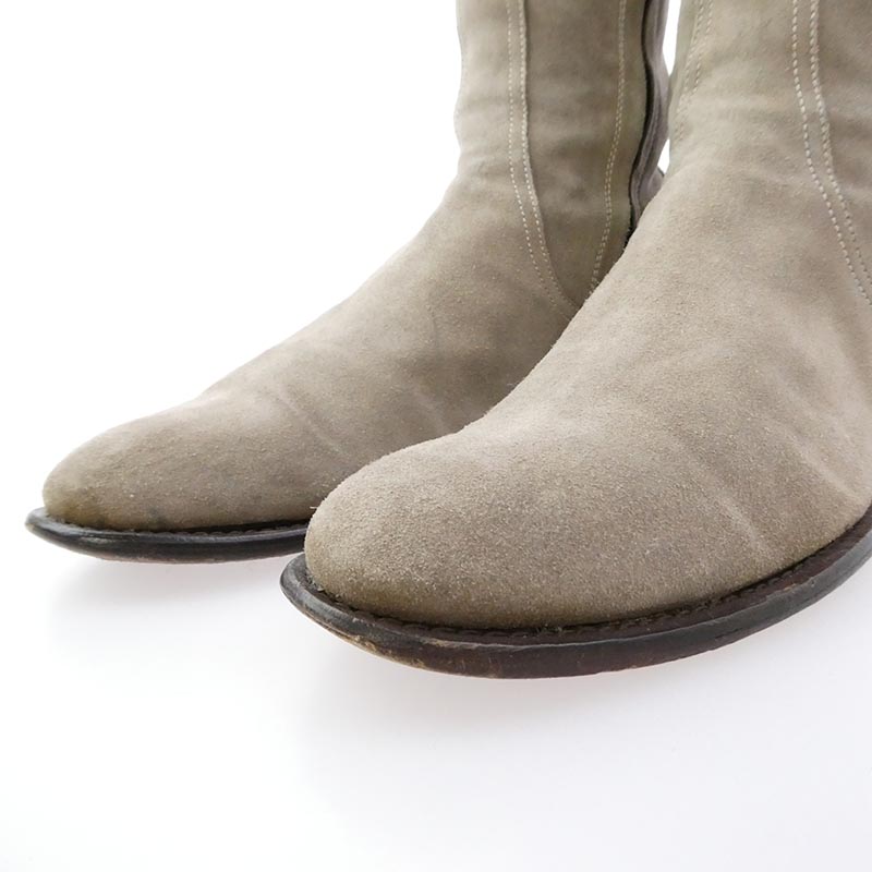 ディオールオム 10AW クリス期 スエード サイドジップ ブーツ 買取実績 アイキャッチ画像