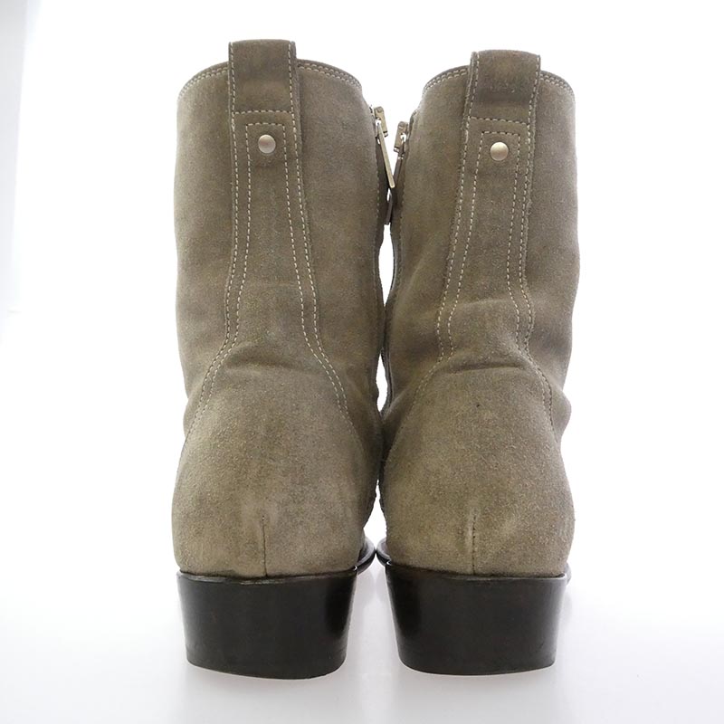 ディオールオム 10AW クリス期 スエード サイドジップ ブーツ 買取実績 アイキャッチ画像