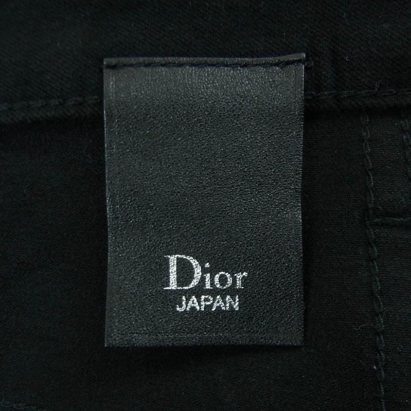 ディオールオム 17ss 003D006A0917 クリス期 ボタンフライ ストレッチ スキニー デニム パンツ 買取実績 画像