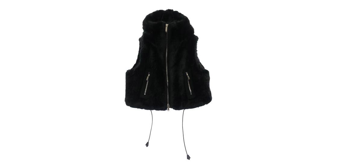 ディースクエアード 18AW S75FB0078 フェイクファー ベスト 買取実績