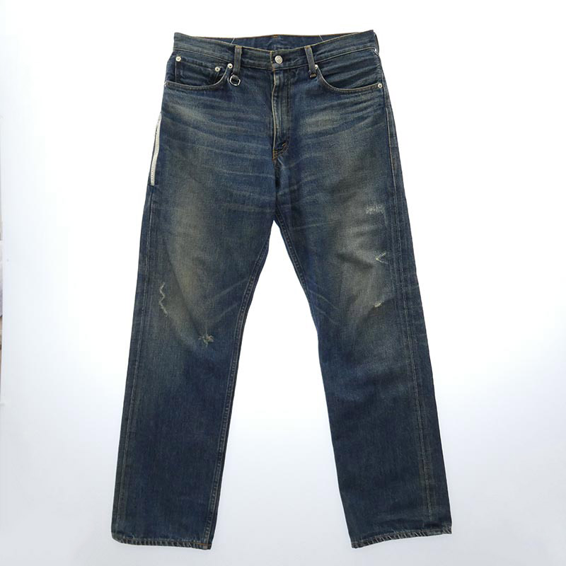 フラグメントデザイン FM505-0056 × Levis 505 Fenom DISCO リーバイス バック サンダー プリント スワロフスキー ラインストーン ウオッシュド デニムパンツ ジーンズ 買取実績