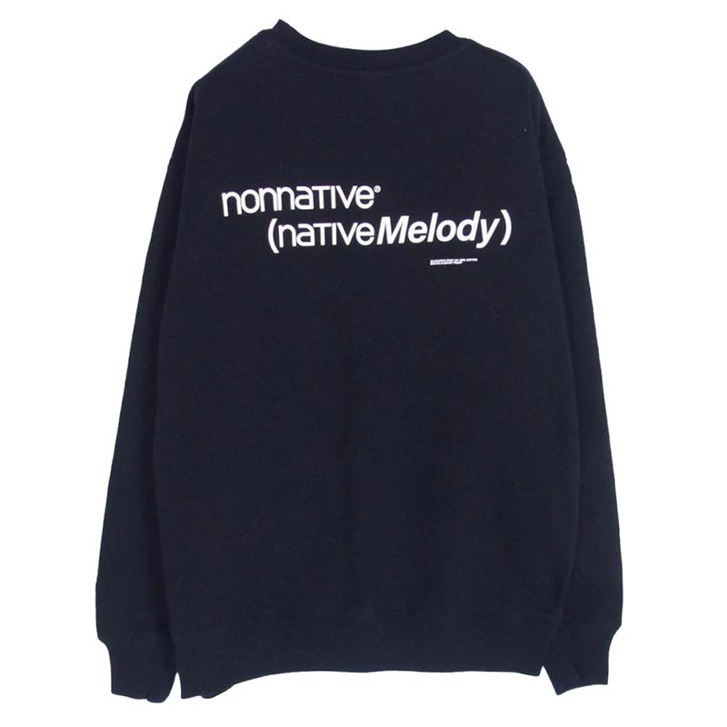 フラグメントデザイン NN-C4651 FRGMT ARTIST PROOF アーティストプルーフ nonnative ノンネイティブ Native Melody SWEATSHIRT LS クルー スウェット 買取実績 画像