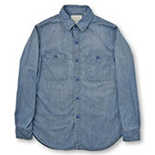 フルカウント 4810HW-3 Chambray Shirts シャンブレーシャツ 画像