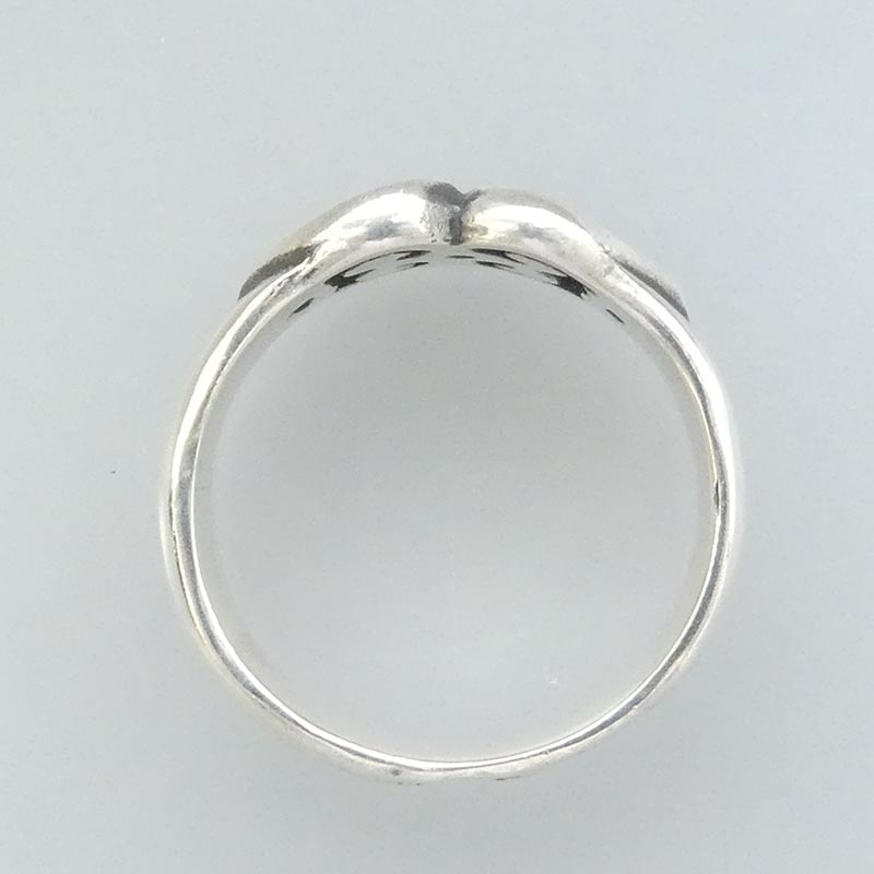 ガボール Gaboratory ガボラトリーホールディング ギャランティ付属 R-179 9mm Double Heart Ring ダブル ハート リング 買取実績 画像
