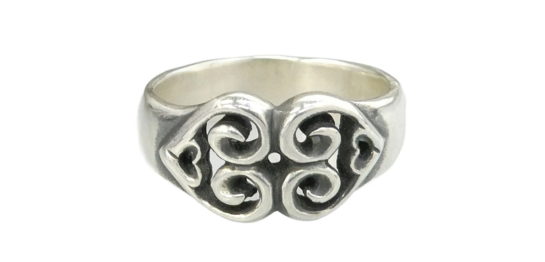 ガボール Gaboratory ガボラトリーホールディング ギャランティ付属 R-179 9mm Double Heart Ring 買取実績