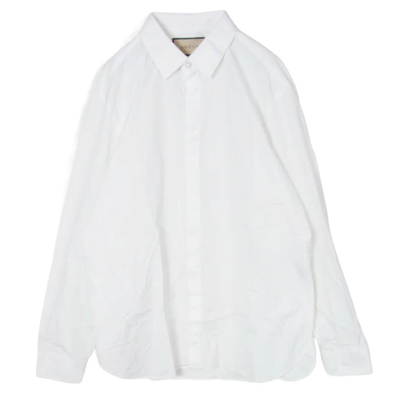 グッチ 699561 ZAIFQ Monogram GG Shirt GG総柄 コットン 長袖 シャツ 買取実績