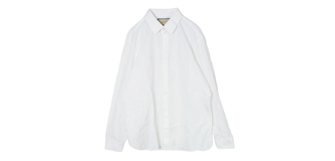 グッチ 699561 ZAIFQ Monogram GG Shirt GG総柄 コットン 長袖 シャツ 買取実績