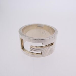 グッチ ブランテッド Gリング ワイド 買取実績