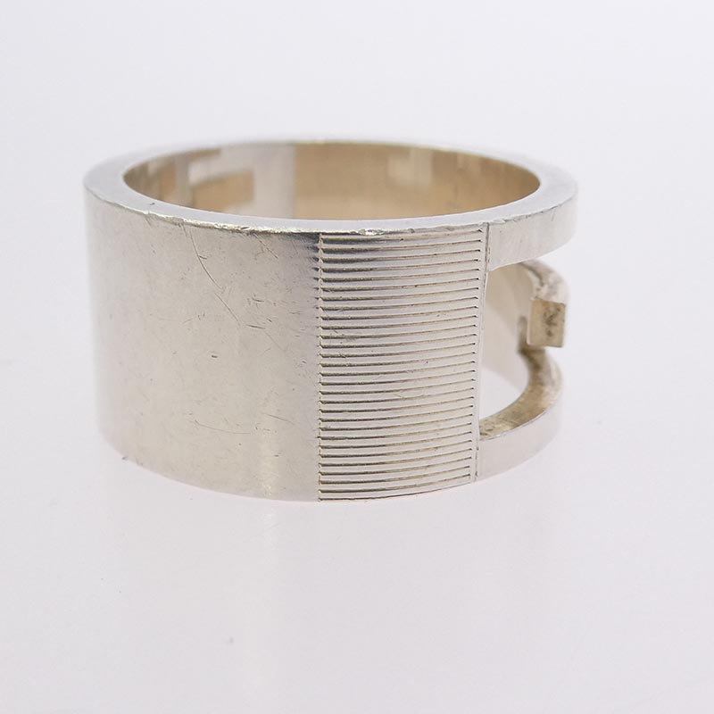 グッチ ブランテッド Gリング ワイド 買取実績 画像