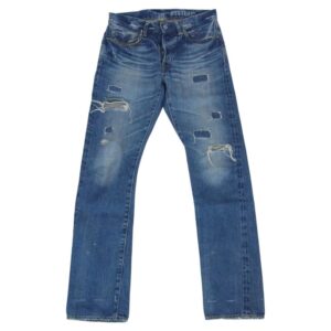 ヒステリックグラマー 0243AP17 SP加工 リメイク スタッズ ストレート ジーンズ デニムパンツ 買取実績