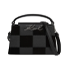 K/Signature checkered top handle bag 画像