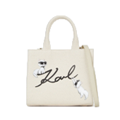 カールラガーフェルド Ikon Signature Choupette tote bag アイコン シグネチャー シュペット トート バッグ 画像