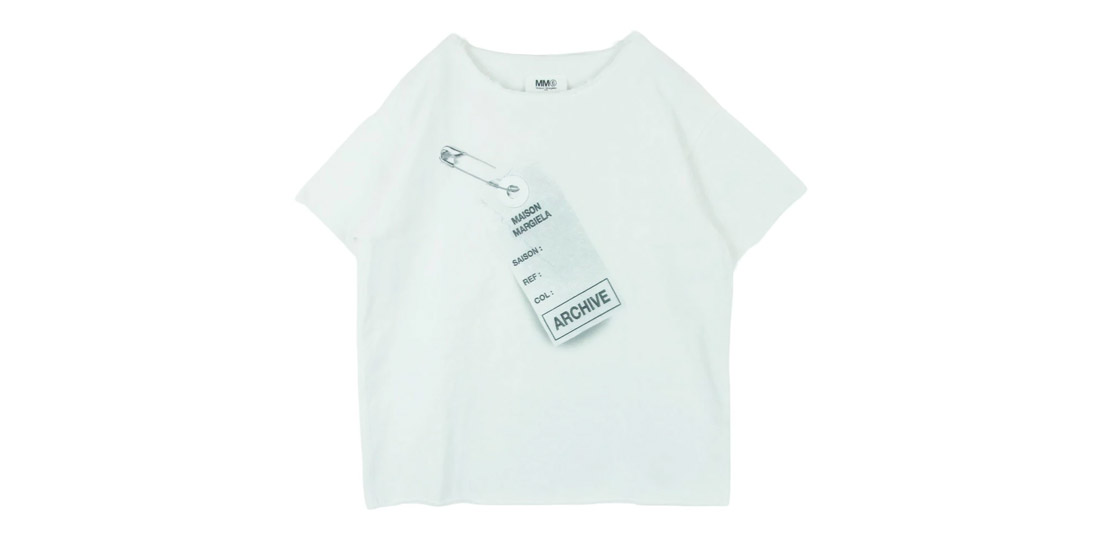メゾンマルジェラ 17SS S32NC0476 MM6 オーバーサイズ カットオフ 半袖 Tシャツ ARCHIVE 買取実績