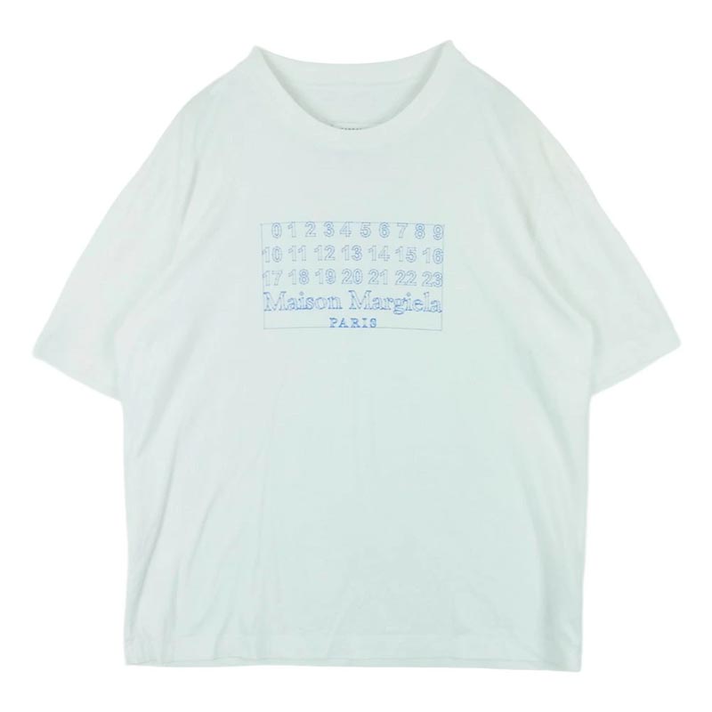メゾンマルジェラ 20SS S30GC0696 カレンダーロゴ プリント 四つタグ 半袖 Tシャツ 買取実績
