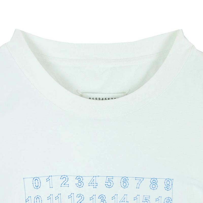 メゾンマルジェラ 20SS S30GC0696 カレンダーロゴ プリント 四つタグ 半袖 Tシャツ 買取実績 画像